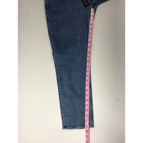 Hudson Riley Crop Relaxed Straight Exposed Zipper 28 6 Edgy Capsule USA Made - Picture 14 of 14